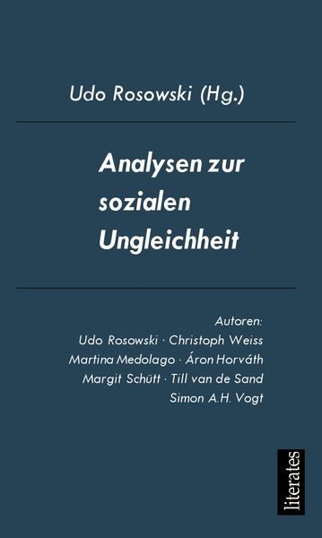 Produktbild: Analysen zur sozialen Ungleichheit