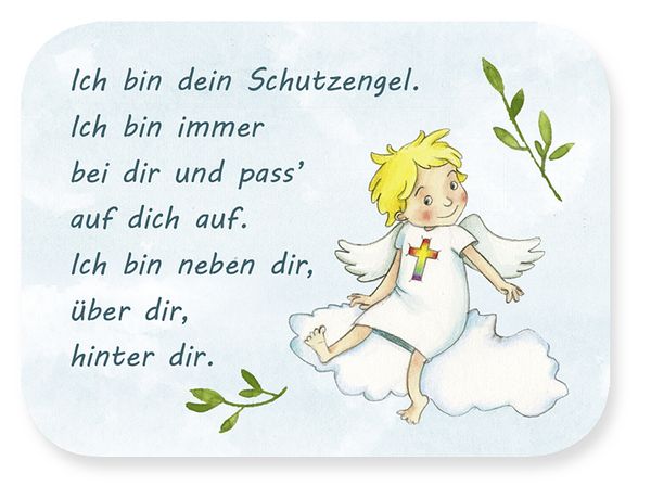 Produktbild: Mein Schutzengel. Sei beh&uuml;tet und besch&uuml;tzt - 25 K&auml;rtchen zur Erstkommunion