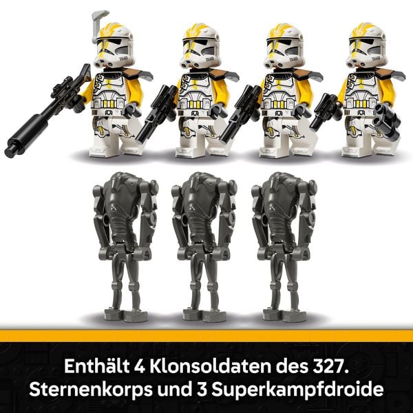 Produktbild: LEGO Star Wars 75431 Klonsoldaten des 327. Sternenkorps Battle Pack