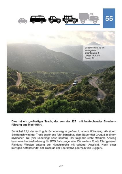 Produktbild: Trackbook Sardinien 4. Auflage