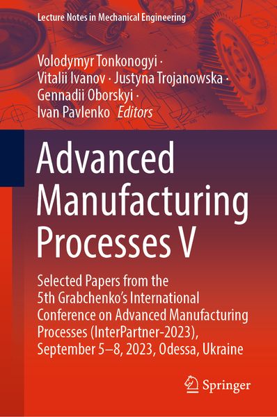 Produktbild: Advanced Manufacturing Processes V