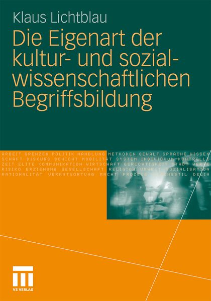 Produktbild: Die Eigenart der kultur- und sozialwissenschaftlichen Begriffsbildung