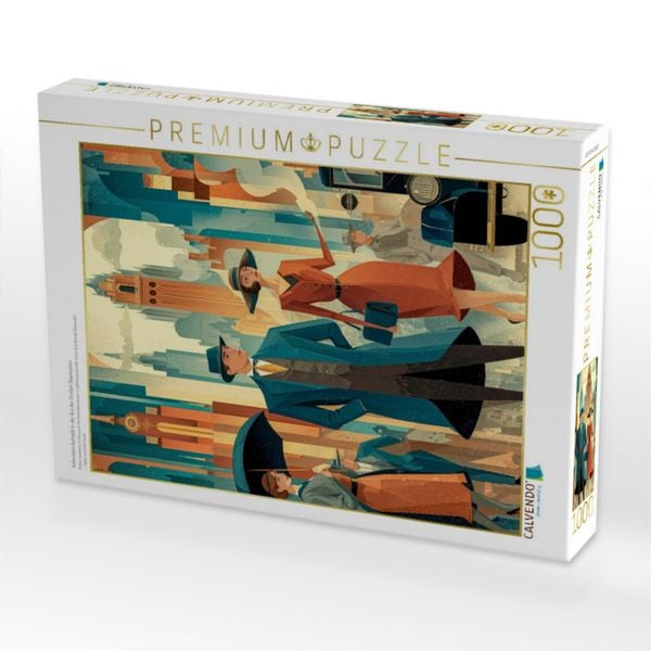 Produktbild: CALVENDO Puzzle Vollendete &Auml;sthetik in der &Auml;ra der Gro&szlig;en Depression | 1000 Teile Lege-Gr&ouml;&szlig;e 64x48cm Foto-Puzzle f&uuml;r gl&uuml;ckliche Stunden