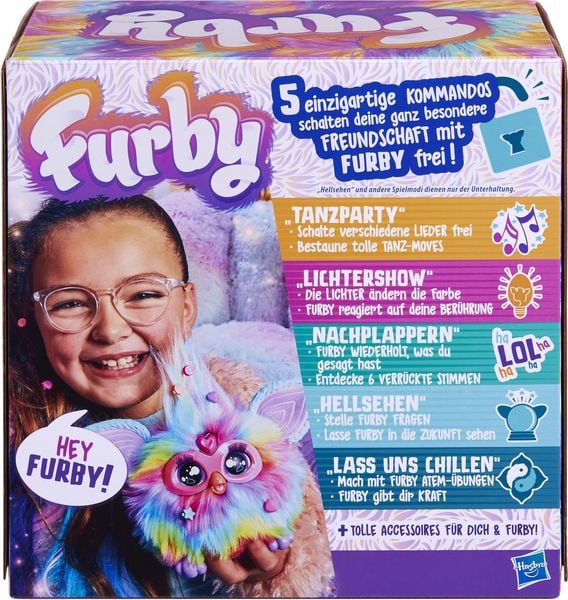 Produktbild: Hasbro F8900100 - Furby (farbmix), interaktives Pl&uuml;schspielzeug