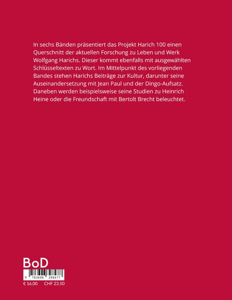 Produktbild: Harich 100