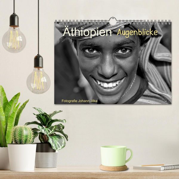 Produktbild: &Auml;thiopien Augenblicke (Wandkalender 2026 DIN A4 quer), CALVENDO Monatskalender