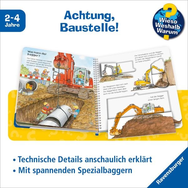 Der Bagger / Wieso? Weshalb? Warum? Junior Bd. 38