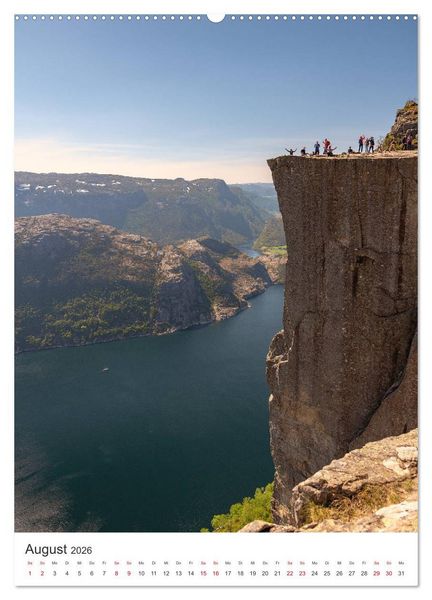 Produktbild: Norwegen - Perle des Nordens (Wandkalender 2026 DIN A2 hoch), CALVENDO Monatskalender