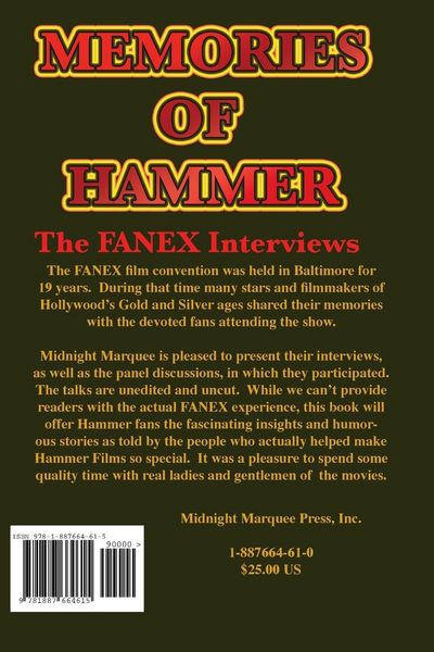 Produktbild: Memories of Hammer