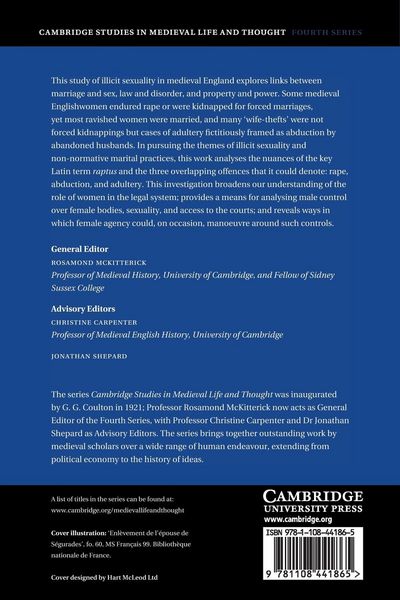 Produktbild: Stolen Women in Medieval England