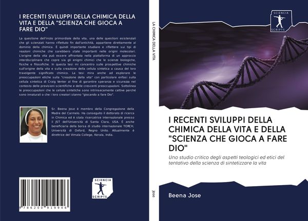 Produktbild: I RECENTI SVILUPPI DELLA CHIMICA DELLA VITA E DELLA "SCIENZA CHE GIOCA A FARE DIO"
