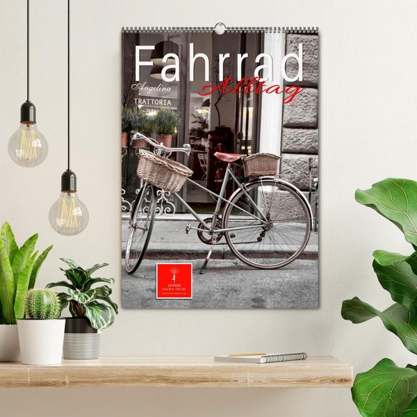 Produktbild: Fahrrad Alltag (Wandkalender 2026 DIN A2 hoch), CALVENDO Monatskalender