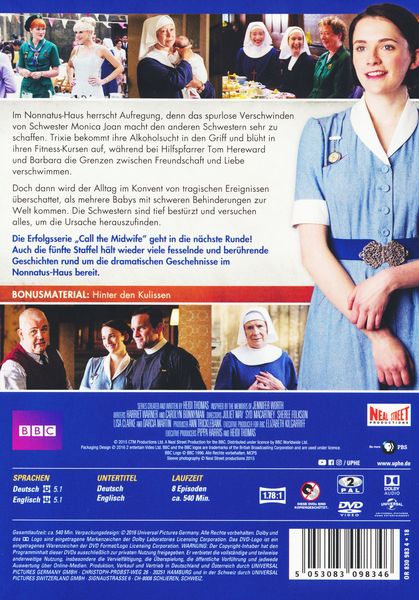 Call the Midwife - Staffel 5 [3 DVDs]