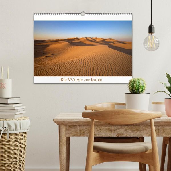 Produktbild: Die W&uuml;ste von Dubai (Wandkalender 2026 DIN A3 quer), CALVENDO Monatskalender