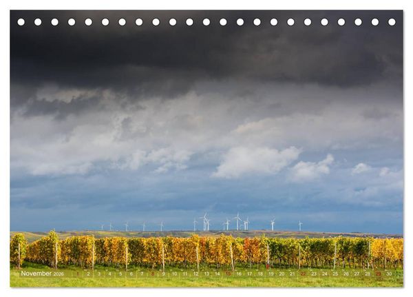Produktbild: Wein - Landschaften (Tischkalender 2026 DIN A5 quer), CALVENDO Monatskalender