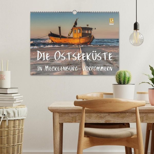 Produktbild: Die Ostseek&uuml;ste in Mecklenburg-Vorpommern (Wandkalender 2026 DIN A3 quer), CALVENDO Monatskalender