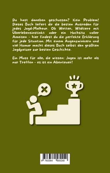 Produktbild: Das kleine Buch der gro&szlig;en Ausreden f&uuml;r J&auml;ger