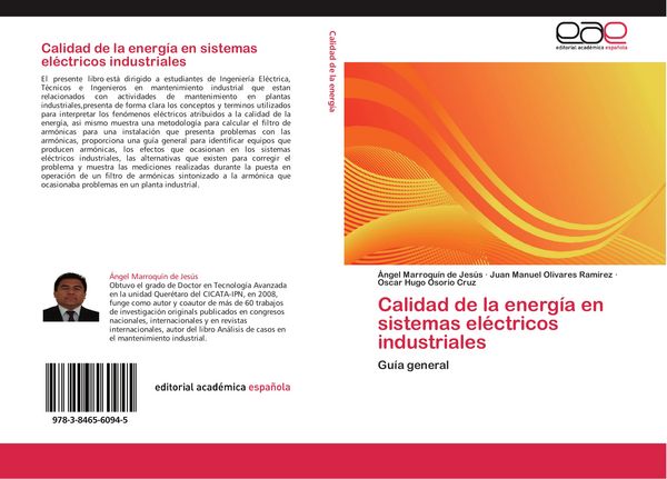 Produktbild: Calidad de la energ&iacute;a en sistemas el&eacute;ctricos industriales