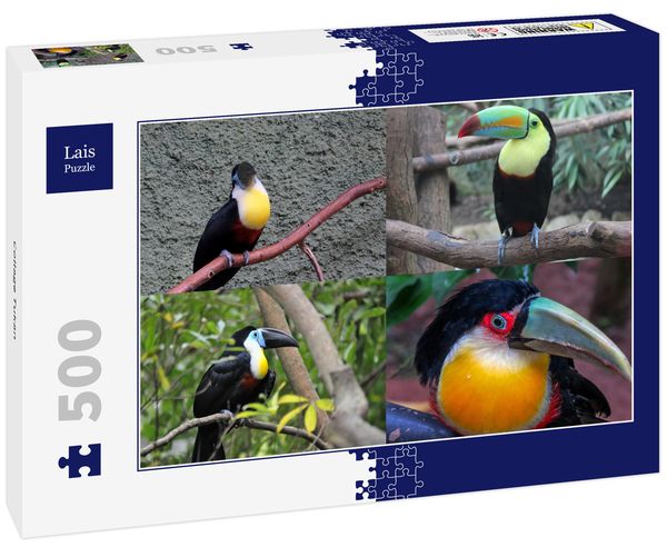 Lais Puzzle Collage Tukan 500 Teile