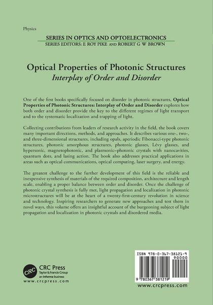 Produktbild: Optical Properties of Photonic Structures
