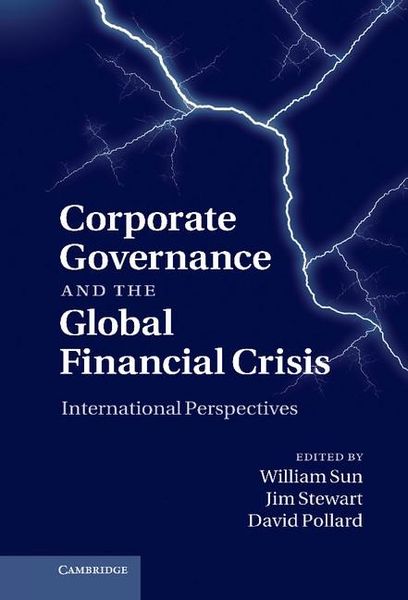 Produktbild: Corporate Governance and the Global Financial Crisis