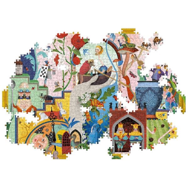 Produktbild: The World of Alice in Wonderland - Puzzle 1000 Teile