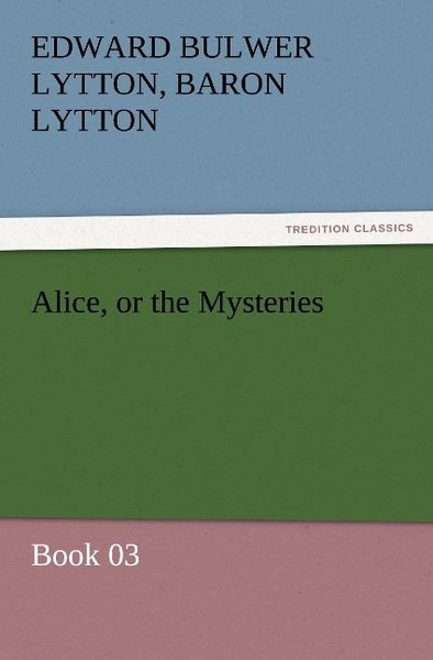Produktbild: Alice, or the Mysteries - Book 03