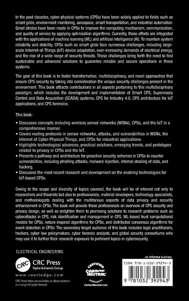 Produktbild: Emerging Trends for Securing Cyber Physical Systems and the Internet of Things