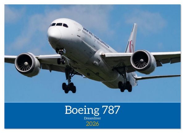 Produktbild: Boeing 787 Kalender (Wandkalender 2026 DIN A4 quer), CALVENDO Monatskalender