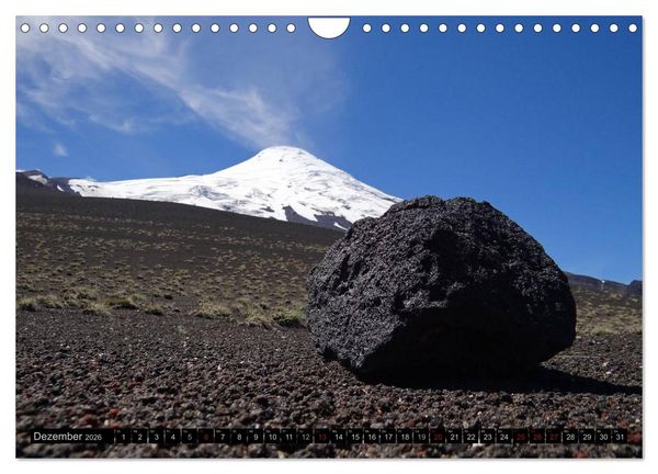Produktbild: Tanz auf dem Vulkan - Osorno (Chile) (Wandkalender 2026 DIN A4 quer), CALVENDO Monatskalender