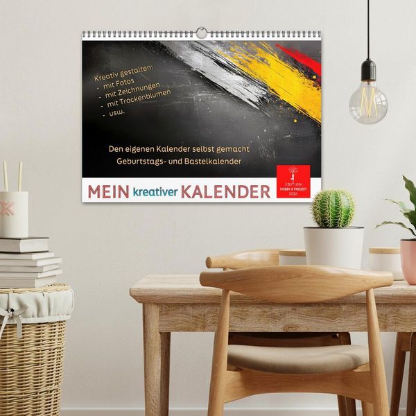 Produktbild: Mein kreativer Kalender (Wandkalender 2026 DIN A3 quer), CALVENDO Monatskalender