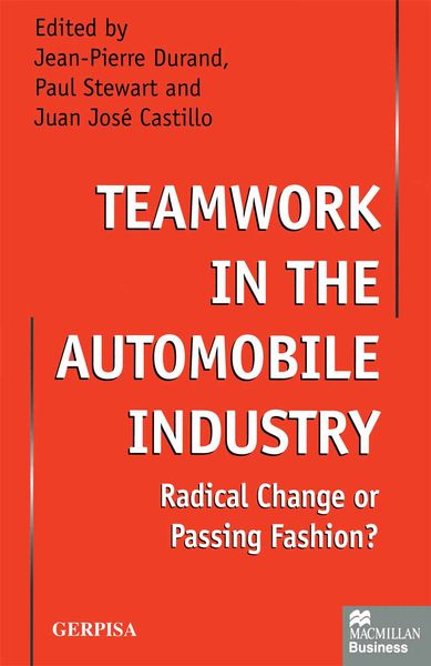 Produktbild: Teamwork in the Automobile Industry
