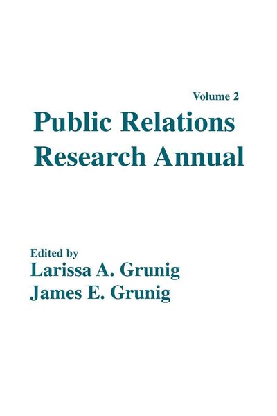Produktbild: Public Relations Research Annual