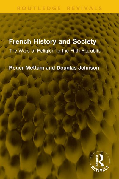 Produktbild: French History and Society
