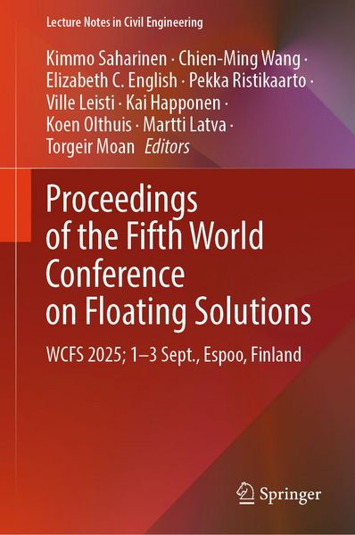 Produktbild: Proceedings of the Fifth World Conference on Floating Solutions