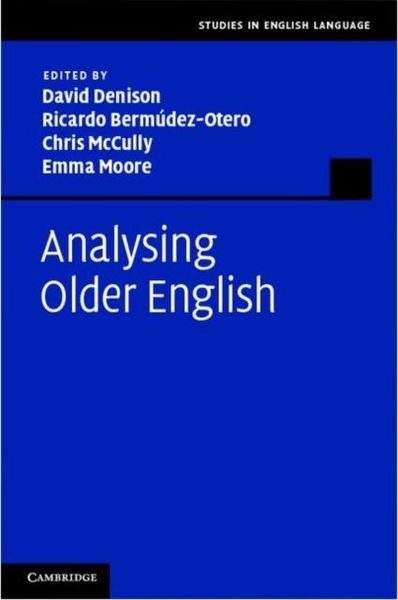 Produktbild: Analysing Older English