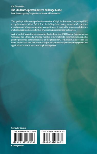 Produktbild: The Student Supercomputer Challenge Guide