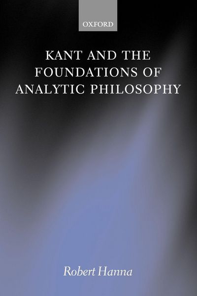 Produktbild: Kant and the Foundations of Analytic Philosophy