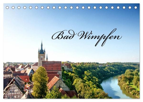 Produktbild: Bad Wimpfen. (Tischkalender 2026 DIN A5 quer), CALVENDO Monatskalender