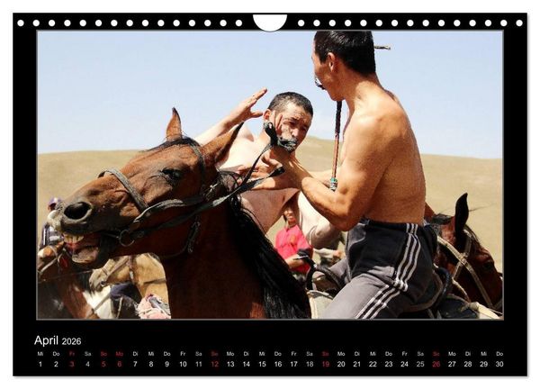 Produktbild: Unbekanntes Kirgistan (Wandkalender 2026 DIN A4 quer), CALVENDO Monatskalender