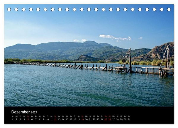 Produktbild: T&uuml;rkische Riviera - Entlang der lykischen K&uuml;ste (Tischkalender 2027 DIN A5 quer), CALVENDO Monatskalender