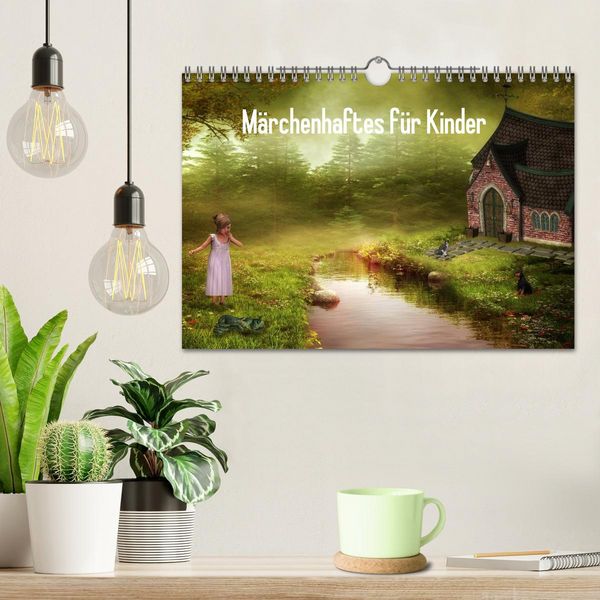 Produktbild: M&auml;rchenhaftes f&uuml;r Kinder (Wandkalender 2026 DIN A4 quer), CALVENDO Monatskalender