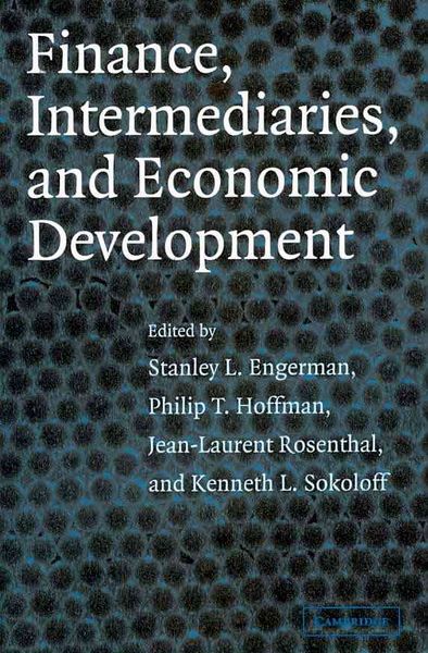 Produktbild: Finance, Intermediaries, and Economic Development