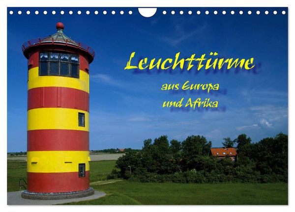 Leuchttürme (Wandkalender 2026 DIN A4 quer), CALVENDO Monatskalender