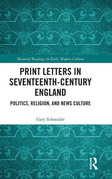 Produktbild: Print Letters in Seventeenth&iquest;Century England