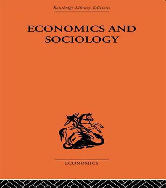Produktbild: Economics and Sociology