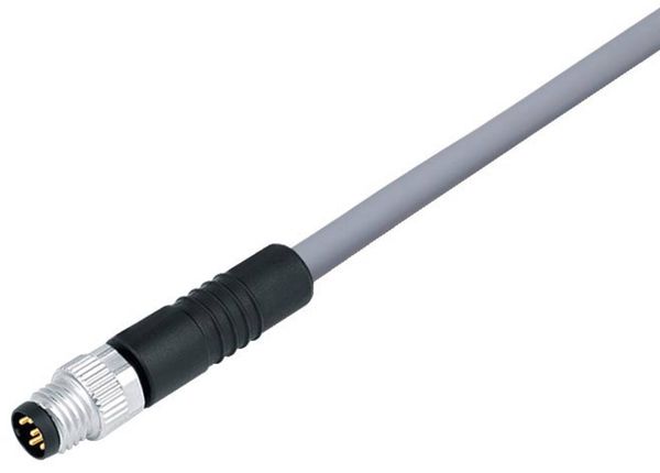 Produktbild: binder 77 3405 0000 20005-0200 Sensor-/Aktor-Steckverbinder, unkonfektioniert M8 Stecker, gerade 1 St.