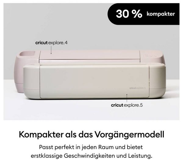 Produktbild: Cricut Explore 5 Essential Bundle (P) Schneideplotter Schnittbreite 59.6cm