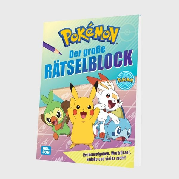 Produktbild: Pok&eacute;mon Activity-Buch: Der gro&szlig;e R&auml;tselblock