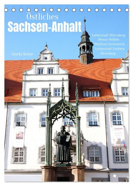Produktbild: &Ouml;stliches Sachsen-Anhalt (Tischkalender 2026 DIN A5 hoch), CALVENDO Monatskalender